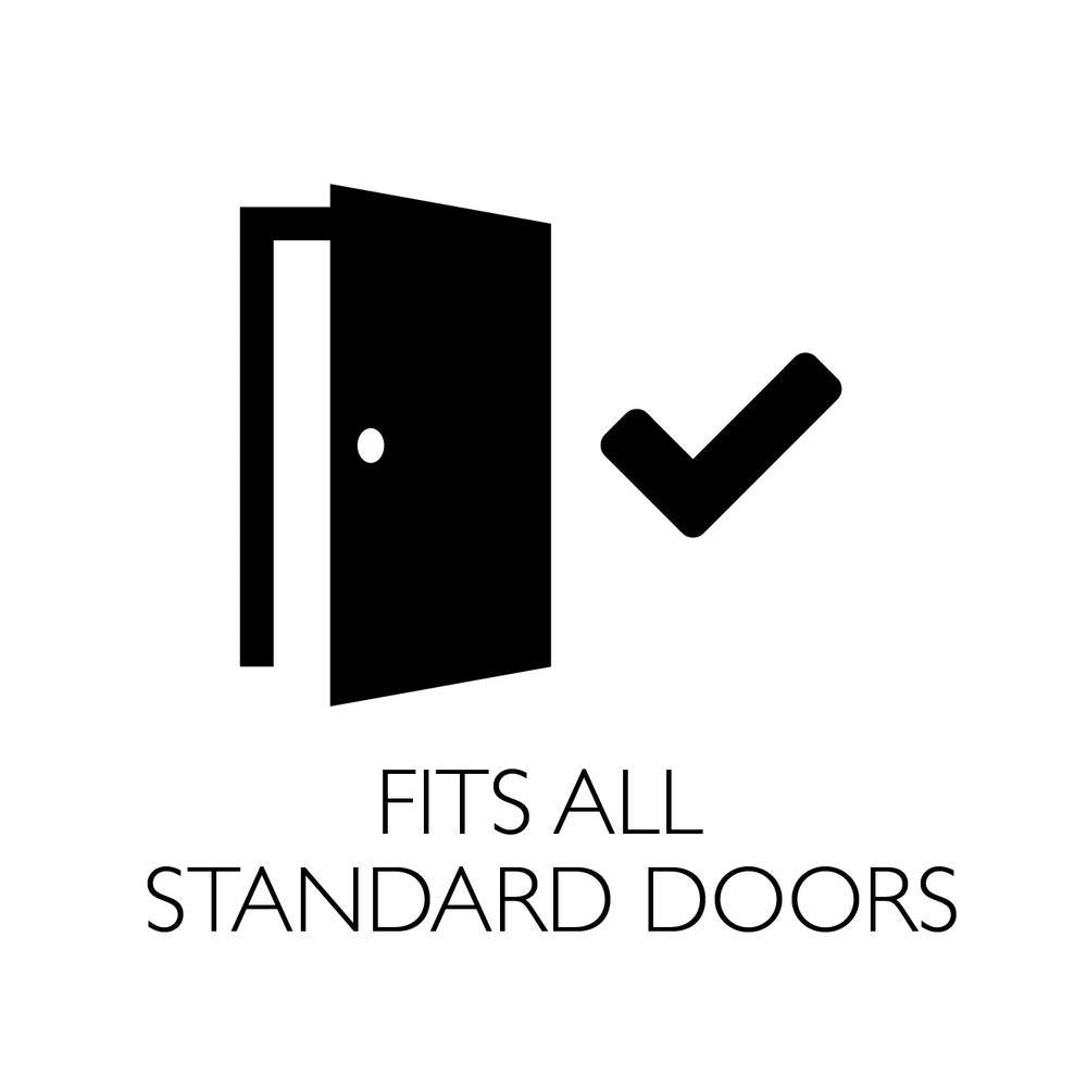 Coventry Matte Black Door Handleset with Springdale Lever Interior and Single Cylinder Deadbolt - Super Arbor