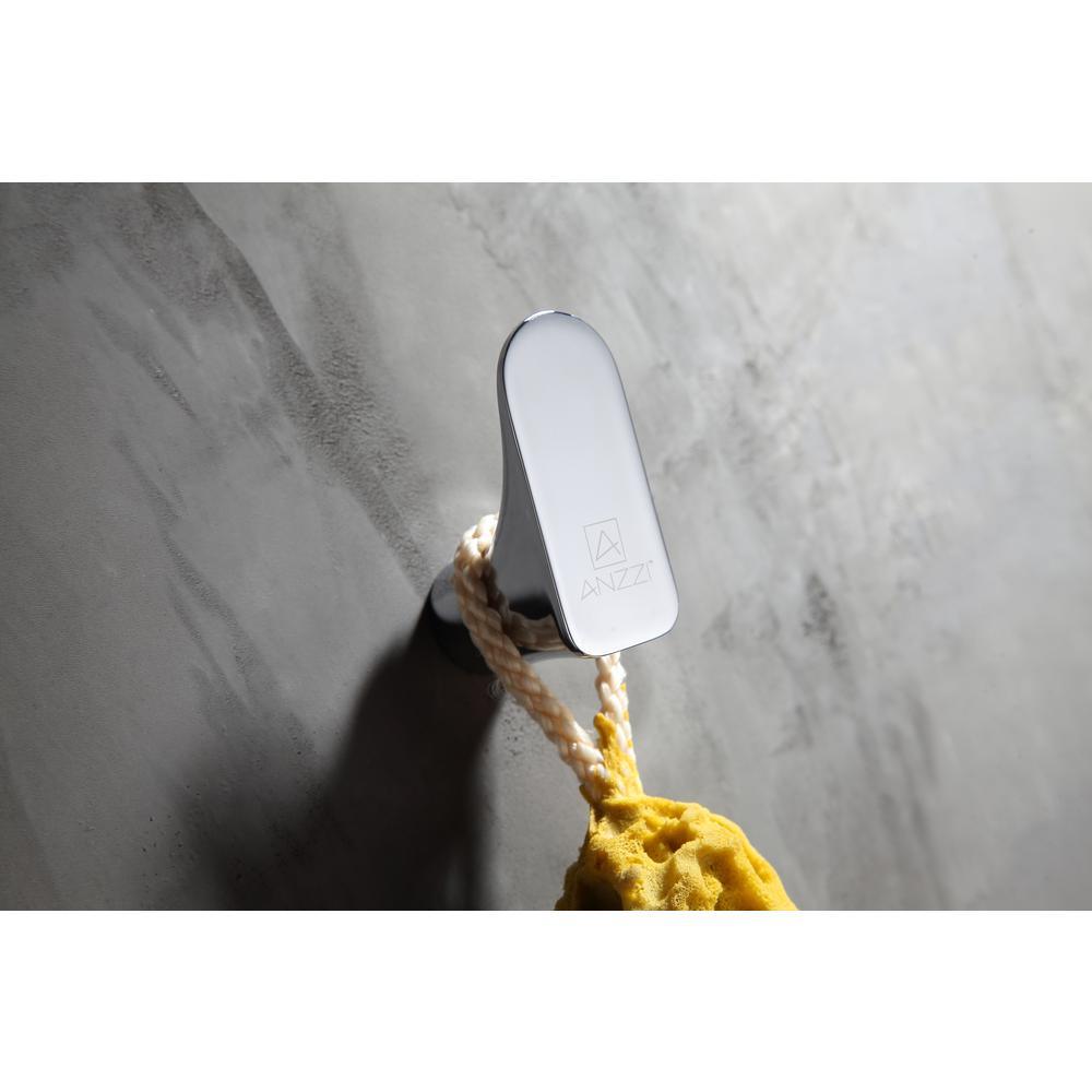 Essence Series Stainless Steel Robe Hook in Polished Chrome - Super Arbor