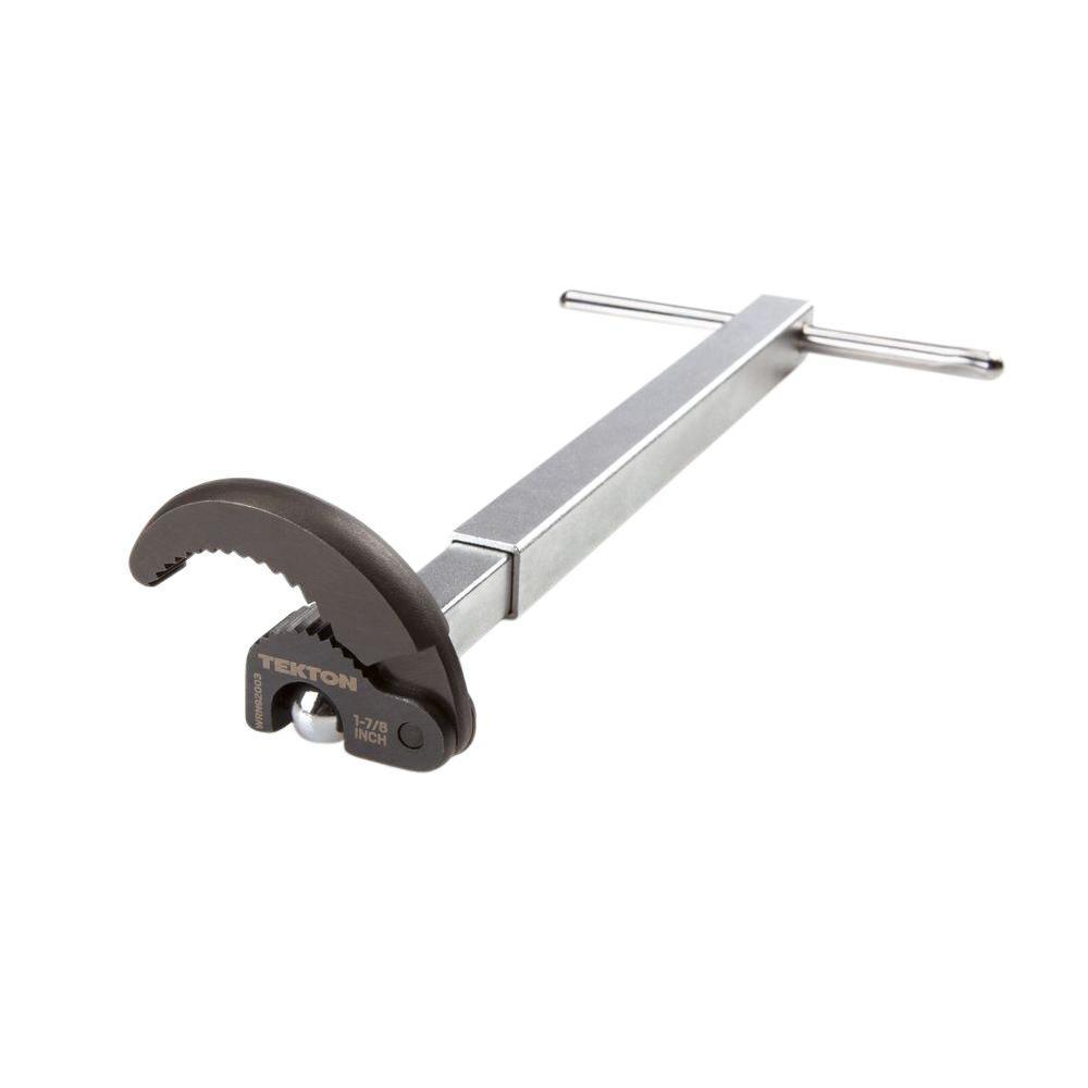 10 in. to 17 in. Telescoping 3/4 - 1-7/8 in. Basin Wrench - Super Arbor