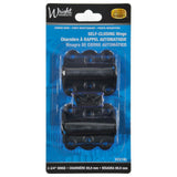 2-3/4 in. Black Self-Closing Hinge Set (1-Pair) - Super Arbor