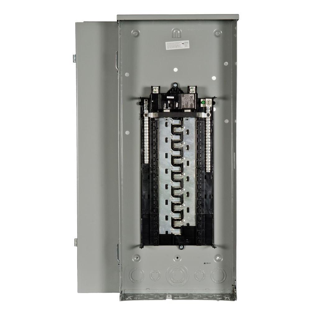 ES Series 100 Amp 12-Space 24-Circuit Main Breaker Outdoor Load Center - Super Arbor