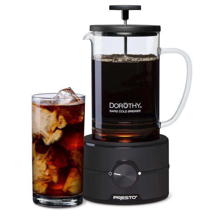 Dorothy Rapid Cold Brew 5-Cup Black Coffeemaker