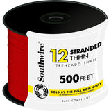 500 ft. 12 White Stranded CU THHN Wire - Super Arbor