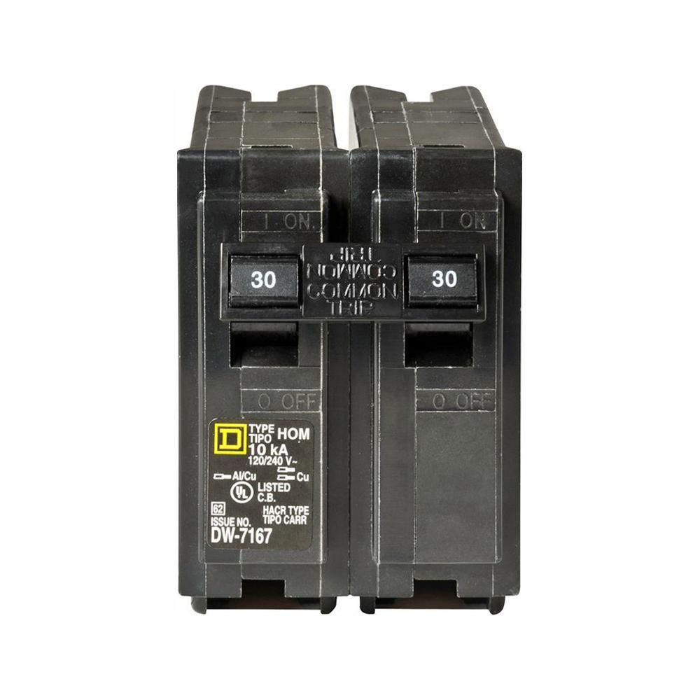 Homeline 50 Amp 2-Pole Circuit Breaker