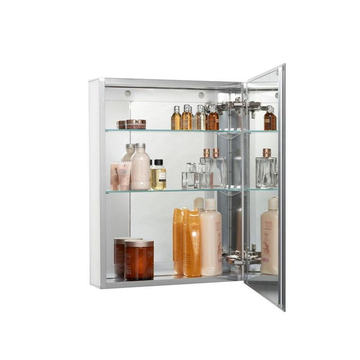 20 in. W x 26 in. H Recessed or Surface-Mount Bathroom Medicine Cabinet with Easy Hang System