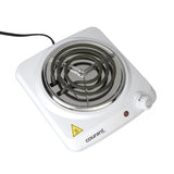 Single Burner 5 in. White Hot Plate with Temperature Control