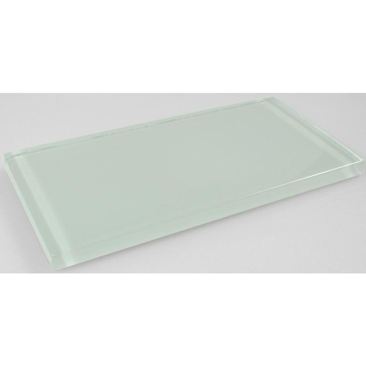 ABOLOS Metro Arctic Blue Subway 3 in. x 6 in. Glossy Glass Wall Tile (10 sq. ft. / case)