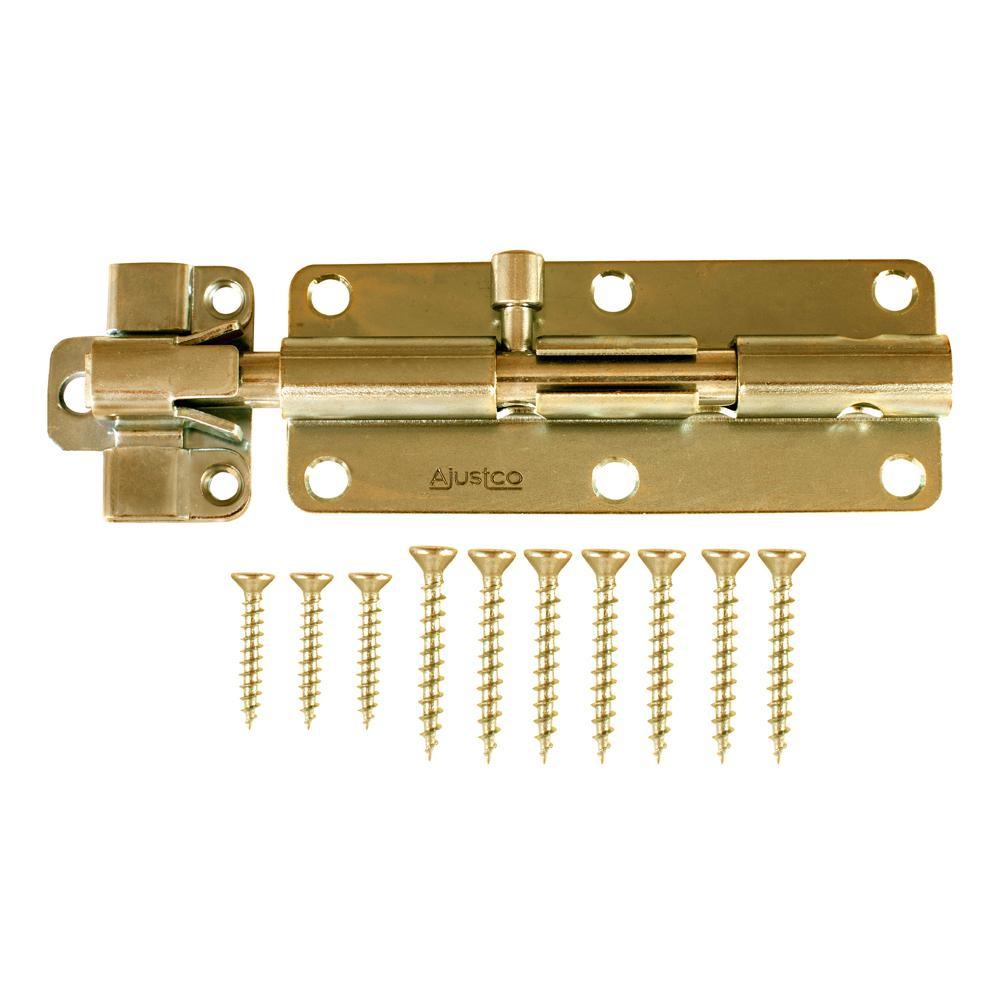 6 in. Stainless-Steel Heavy Duty Barrel Bolt - Super Arbor