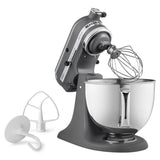 Artisan Series 5 Qt. 10-Speed Tilt-Head Stand Mixer -Matte Gray