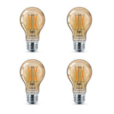 Amber A19 LED 40W Equivalent Dimmable Smart Wi-Fi Wiz Connected Wireless Light Bulb - Super Arbor