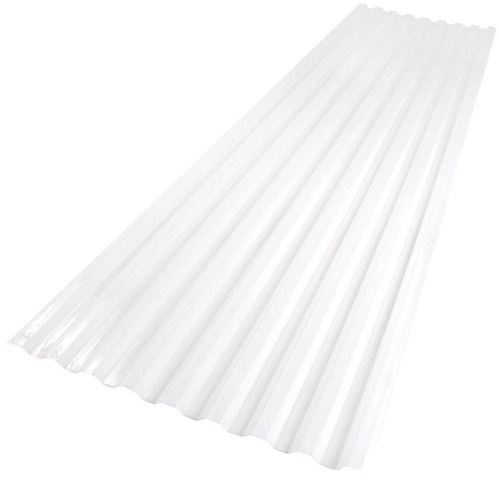 6 ft. x 26 in. Polycarbonate Roof Panel in Bronze - Super Arbor