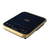 1650-Watts 8 in. Single Burner Induction Cooker (Gold/Black) with 3.5L Induction Ready Pot w/ Glass Lid