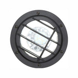 Low-Voltage Black Outdoor Integrated LED Landscape Well Light