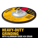 DEWALT Aluminum Oxide 7-in Grinding Wheel