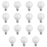Feit Electric 40-Watt Equivalent (3000K) G25 LED Light Bulb, Warm White (15-Pack)