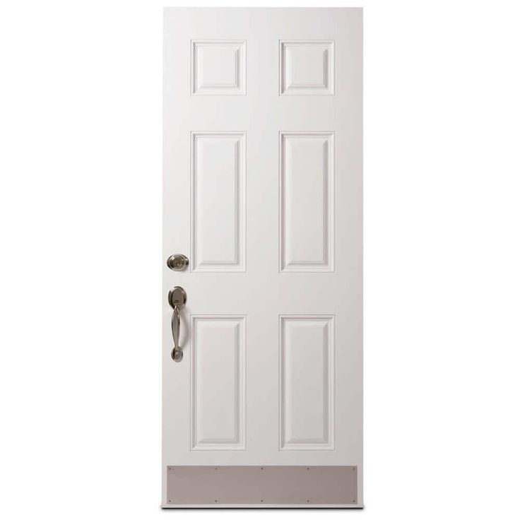 8 in. x 34 in. Satin Aluminum Kick Plate