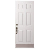 8 in. x 34 in. Satin Aluminum Kick Plate
