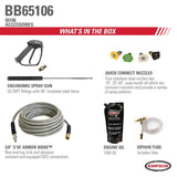 Simpson Big Brute 4000 PSI at 4.0 GPM Hot Water HONDA GX390 Gas Pressure Washer with COMET Triplex Plunger Pump Professional