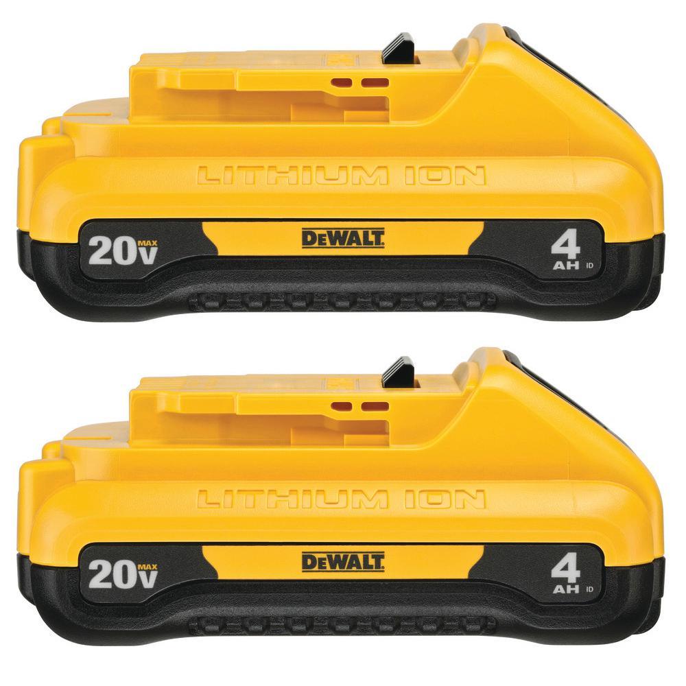 20-Volt MAX Compact Lithium-Ion 3.0Ah Battery Pack (4-Pack) - Super Arbor