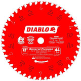 Diablo General Purpose Circular Saw Blade for Wood 12" 44 Teeth