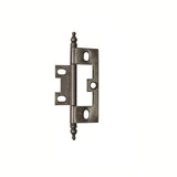 2-1/2 in. x 1-1/2 in. Satin Nickel Furniture Barrel Hinge - Super Arbor