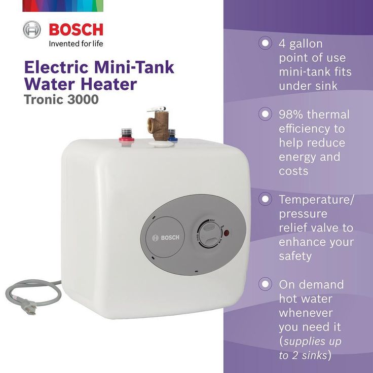 4 Gal. Mini-Tank Electric Water Heater