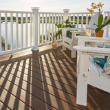 ArmorGuard Regency 94 in. White Composite Rail Kit - Super Arbor