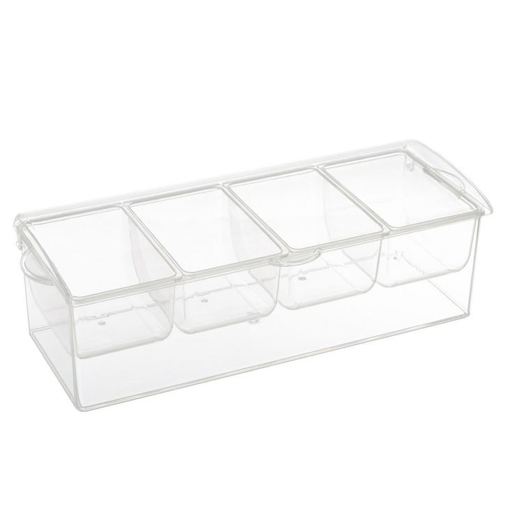 Cold Condiment Tray with Ice Chamber