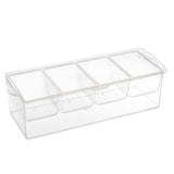 Cold Condiment Tray with Ice Chamber
