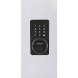 Defiant Square Aged Bronze Smart Wi-Fi Deadbolt Powered by Hubspace