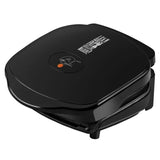 2-Serving Classic Plate Electric Indoor Grill and Panini Press