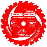 6-1/2 x 24T Demo Demon Saw Blade - Super Arbor