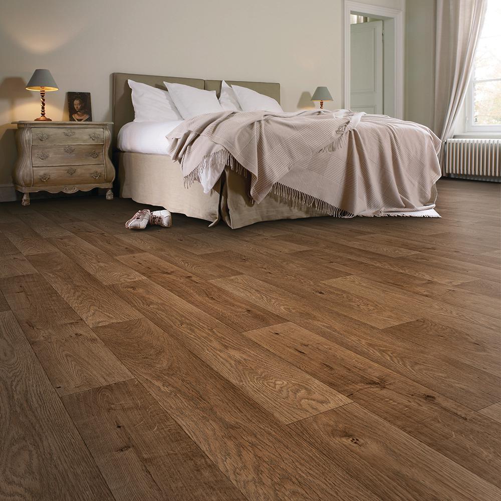 IVC Arlington Oak Residential Vinyl Sheet, Sold by 13.2 ft. Wide x Custom Length - Super Arbor