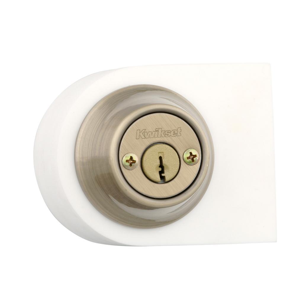 665 Series Antique Brass Double Cylinder Deadbolt - Super Arbor