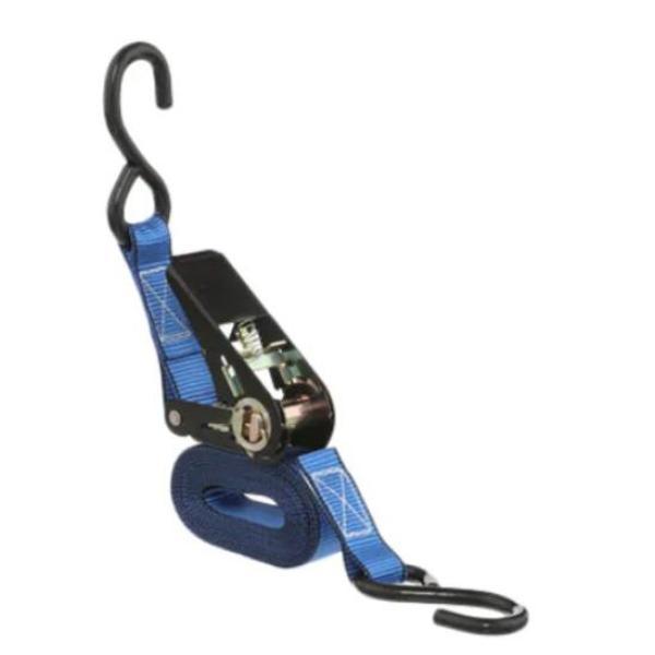 1 in. x 6 ft. Tie-Downs Strap with 900 lbs. S-Hook - Super Arbor