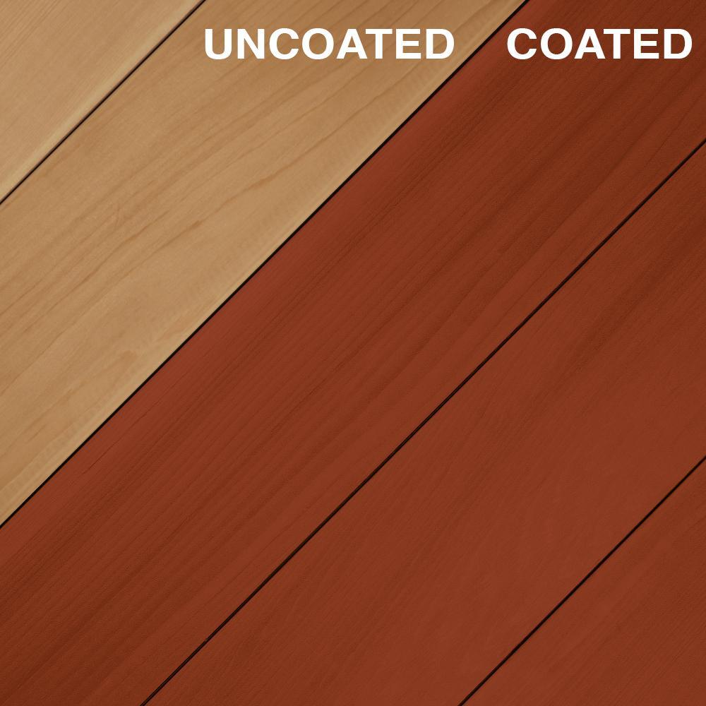 BEHR DECKplus 1 gal. Redwood Transparent Waterproofing Exterior Wood Finish - Super Arbor