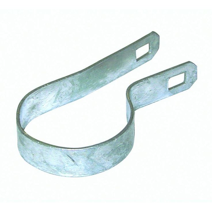 Everbilt 1-3/8 in. Galvanized Steel Chain Link Fence Tension Band for Fence Rail