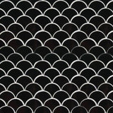 MSI Retro Gray Scallop 13.19 in. x 11.22 in. x 6mm Glossy Porcelain Mesh-Mounted Mosaic Tile (13.65 sq. ft. / case)