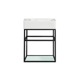 19.5 in. Pierre Bath Vanity with Vanity Top in Glossy White Basin