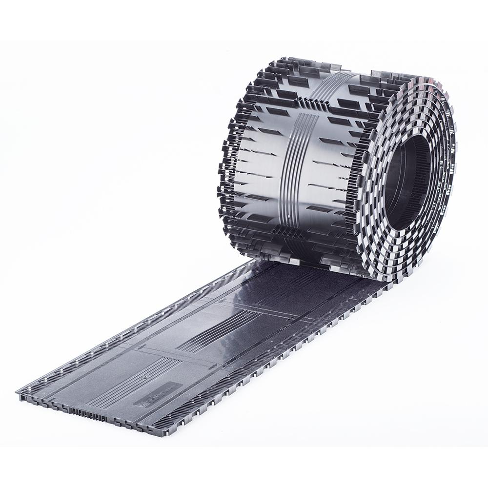 VentSure Sky Runner LTE 14.5 in. x 360 in. Rolled Ridge Vent in Black - Super Arbor