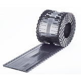 VentSure Sky Runner LTE 14.5 in. x 360 in. Rolled Ridge Vent in Black - Super Arbor