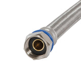 Water-Flex 3/4 in. MIP x 3/4 in. FIP x 18 in. Steel-Flex Flexible Stainless Steel Connector - Super Arbor
