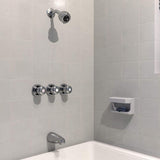 Belanger 3-Handle 2-Spray Tub and Shower Faucet in Polished Chrome (Valve Included) - Super Arbor