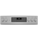 GE 30 in. 6.6 cu. ft. Double Oven Electric Range with Steam-Cleaning Convection Oven in Stainless Steel