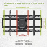 Large Full-Motion TV Wall Mount for 42 in. - 80 in. Flat Panel TV - Super Arbor