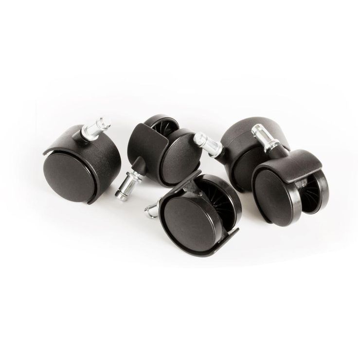 2 in. Office Chair Caster Wheel (Set of 5)