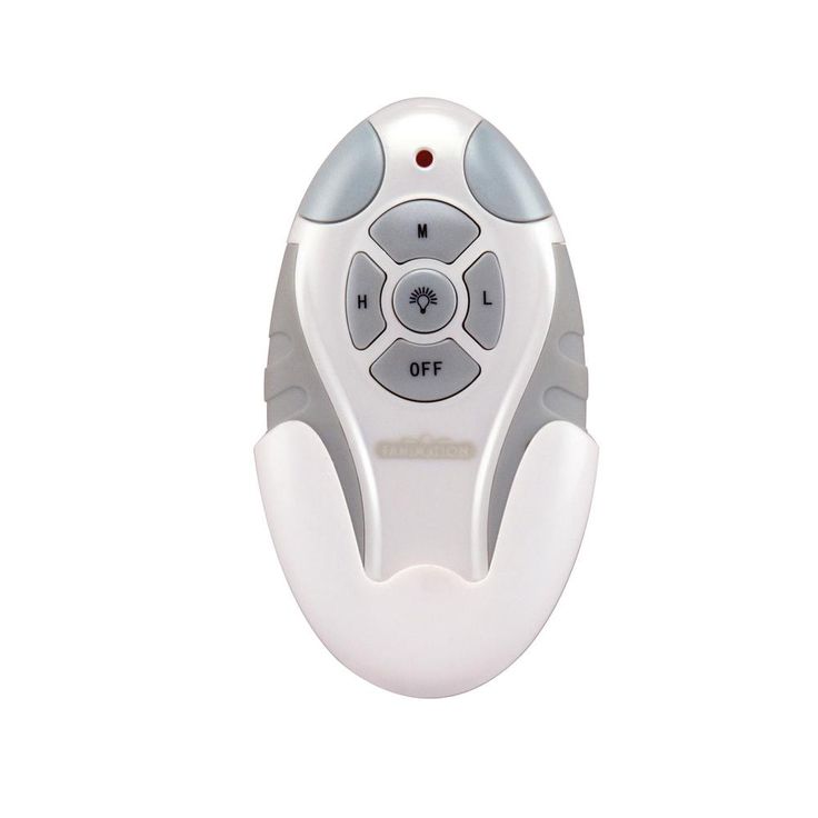 3-Speed Handheld Remote Control with Receiver Non-Reversing, White