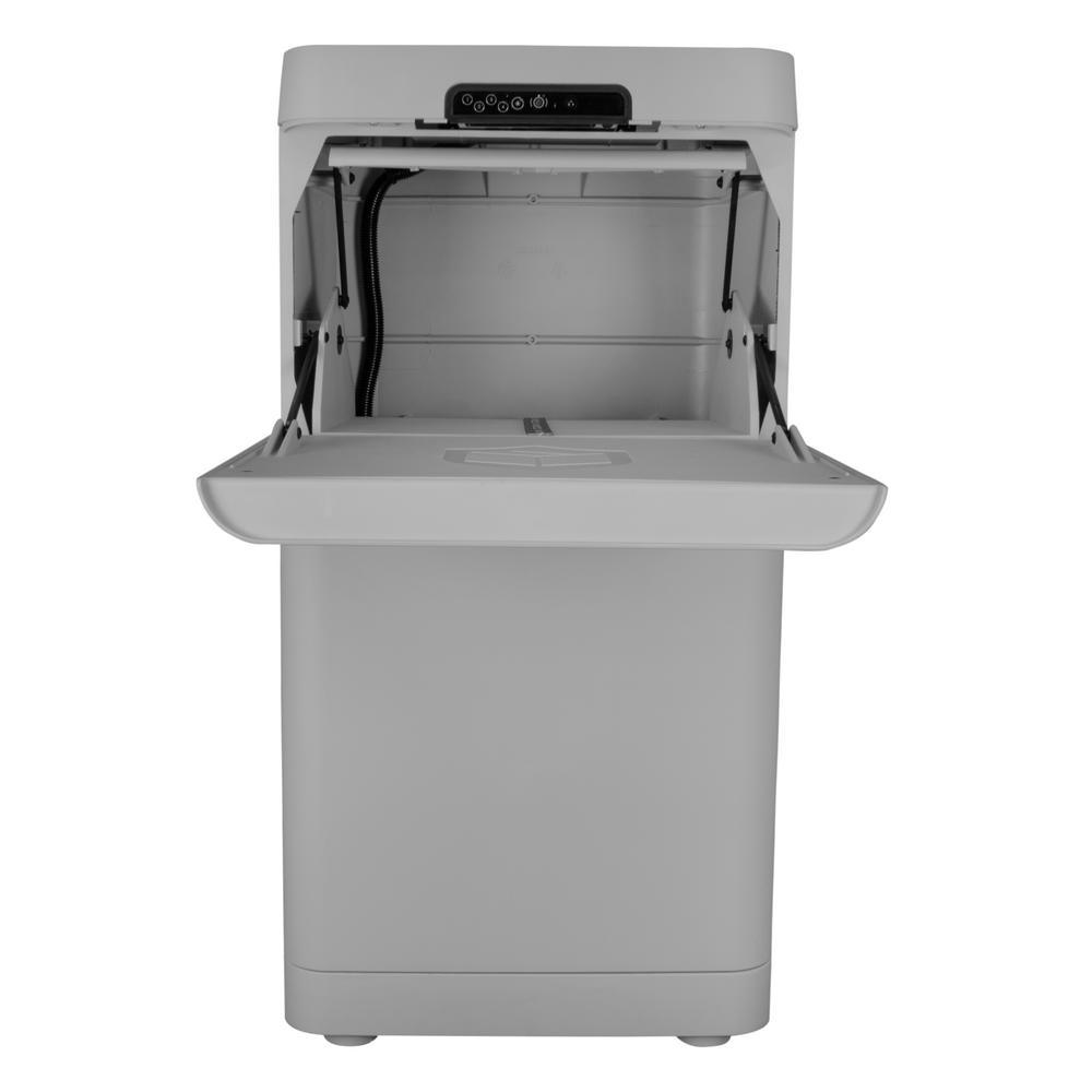 Gray Floor Mount Smart Parcel Security Mailbox - Super Arbor