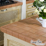 24 in. x 35-3/4 in. x 3/8 in. Unfinished Diagonal Solid North American Red Oak Lattice Panel Insert - Super Arbor