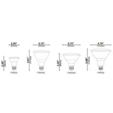 Halco Lighting Technologies 90-Watt Equivalent 15-Watt PAR38 Dimmable LED Flood White Soft White Light Bulb 3000K 81954